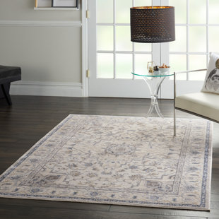 CANORA GREY Brandenburg Blue/Beige/Gray Area Rug