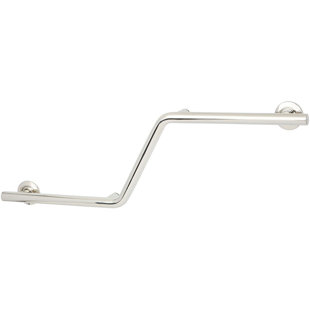 SEACHROME Lifestyle & Wellness Zuma Angled Wall-Mount 38" Left-Handed Grab Bar