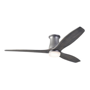 MODERN FAN COMPANY 54" Arbor Flush Mount DC Ceiling Fan with LED Light