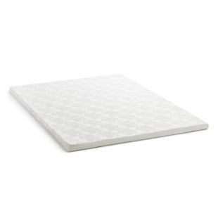 LUCID COMFORT COLLECTION 2'' Gel Memory Foam Mattress Topper with Cover
