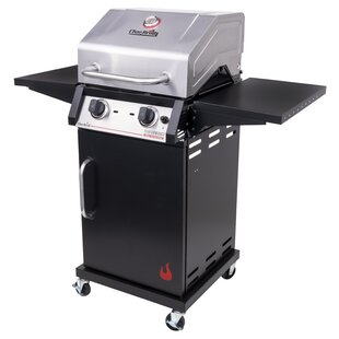 Charbroil Performance Series Infrared 2-Burner Propane Gas Grill, Black & Stainless