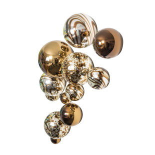 WORLDLY GOODS TOO Handmade Abstract Wall Decor on Glass