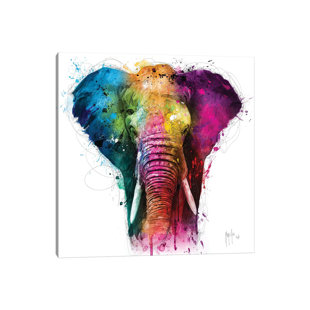 VIV + RAE Leinwandbild - Grafikdruck „Africa Pop” von Patrice Murciano