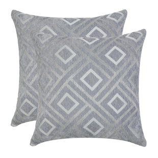 DULCE DOM Checkered Chenille Pillow Cover