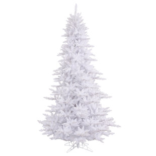 MILLWOOD PINES White Fir Artificial Christmas Tree with Stand