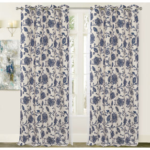 CANORA GREY Zawacki Linen Blackout Curtain Pair (Set of 2)