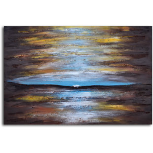 OMAX DECOR " Ante Meridian And Post Meridian " 2 - Pieces Painting Print