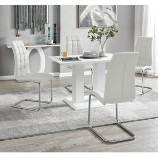 CANORA GREY Essgruppe Edzard mit 4 Stühlen