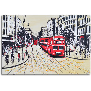 OMAX DECOR " The Metropolis " Painting Print