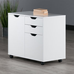 INBOX ZERO Crandon 30.71'' Wide Filing Storage Cabinet