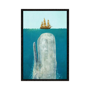 BEACHCREST HOME The Whale by Terry Fan - Print on Canvas