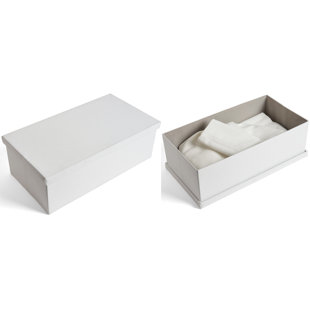 MARTHA STEWART California Closets® The Everyday System™ Fabric Box Large (Set of 2)
