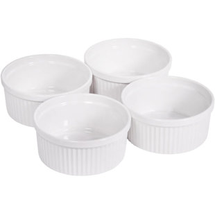 Home Essentials and Beyond Round Ramekin (Set of 4)