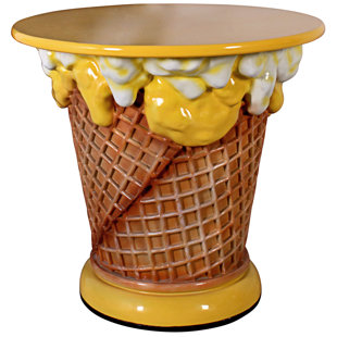 DESIGN TOSCANO Ice Cream Parlor Sculptural Table
