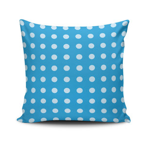 ASIR GROUP INC Polka Dots Cotton Blend Indoor/Outdoor Throw Pillow