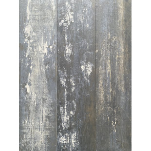 LA MAISON EN PIERRE 10" x 40" Porcelain Wood Look Wall & Floor Tile