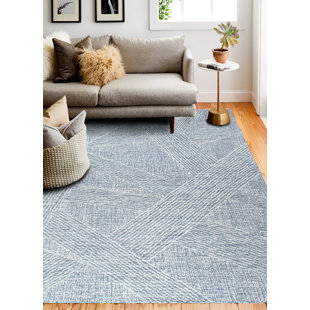 DARYA HOME Wool Geometric Rug
