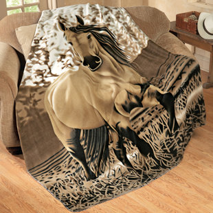 WINSTON BRANDS Plain Weave / Muslin Throw Blanket