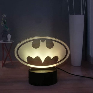 FLASH POPUP Batman Logo Illusion Night Light