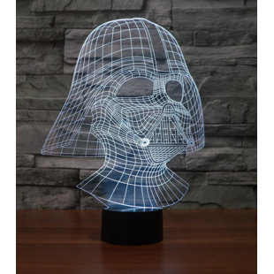 FLASH POPUP Darth Vader Illusion Night Light