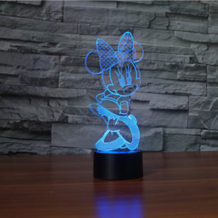 FLASH POPUP Minnie Mouse Illusion Night Light