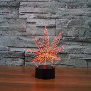 FLASH POPUP Leaf Illusion Night Light