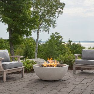 Eldora Round Concrete Fire Pit by Jensen Co