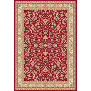 ASTORIA GRAND Gist Oriental Hand Woven Red Area Rug (Set of 2)