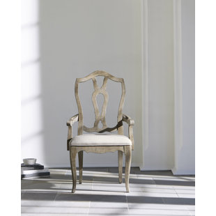 BERNHARDT Villa Toscana Queen Anne Back Arm Chair