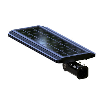 ELEDING Brown Aluminum, Solar Powered Integrated 30W/4800LM Daylight CREE LED Area Light, AI-SMART Activated with Dusk to Dawn Continues Illumination, Parking Lots Street Bike Paths Driveways Playground Wall Pack