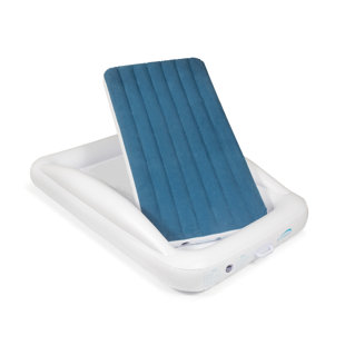 Bi-COMFER Inflatable Bed with 2-Sided Safety Bumper, Portable Air Mattress