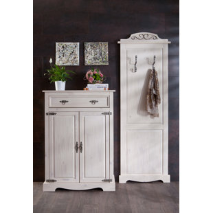 HENKE COLLECTION Mexican Manufactured Wood + Solid Wood Wall 4 - Hook Wall Mounted Coat Rack