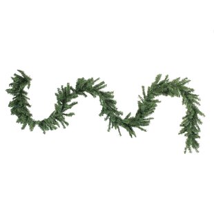 NORTHLIGHT SEASONAL Canadian Pine Artificial Christmas Garland Unlit