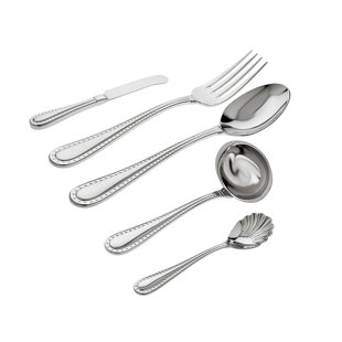 RICCI ARGENTIERI Rivets 5 -Piece Hostess Set