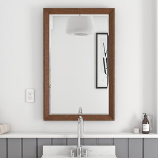 DOREL LIVING Tribecca Wood Flat Wall Mirror