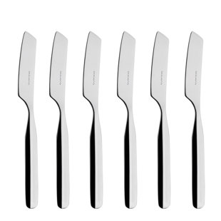 BUGATTI ITALY Vidal 6 Piece 18/10 Stainless Steel Flatware Set, Service for 6