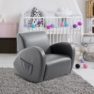 HARRIET BEE Tyler Kids 14.2'' Rocking Chair and Ottoman