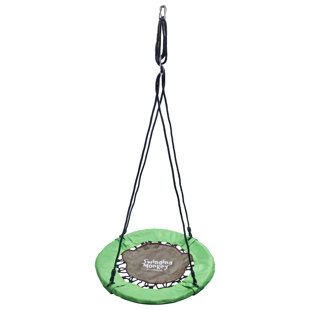 SWINGING MONKEY PRODUCTS Saucer Swing with Chains and Hooks