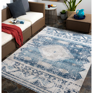 LANGLEY STREET® Enciso Southwestern Outdoor Rug