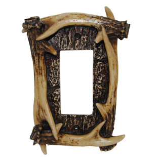 PASEO ROAD BY HIEND ACCENTS Antler Animals 1 - Gang Rocker Wall Plate (Set of 4)