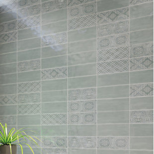 ROCA TILES Maiolica Chantilly Macrame 4x10 Deco