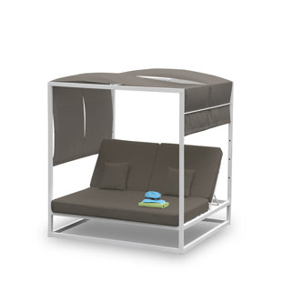 WHITELINE IMPORTS Ava 6.58 Ft. W x 6.58 Ft. D Metal Patio Gazebo