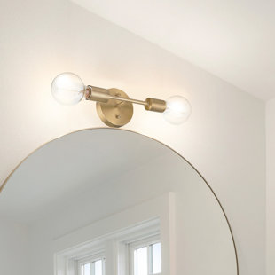 GLOBE ELECTRIC COMPANY Alexandria 2 - Light Dimmable Vanity Light