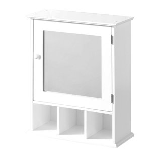 SYMPLE STUFF 46cm x 58cm Surface Mount Mirror Cabinet