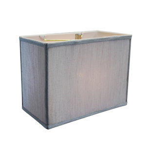 HOME CONCEPT INC 9'' H x 6.5'' W Linen Rectangle Lamp Shade
