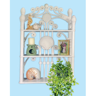 SPICE ISLANDS WICKER 20'' W Wicker Shelving Unit