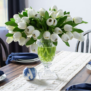 DARBYCREEKTRADING Silk Tulip Arrangement in Vase