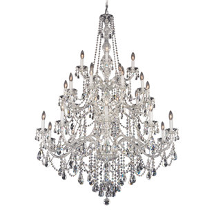 SCHONBEK Arlington 25 - Light Glass Classic / Traditional Chandelier