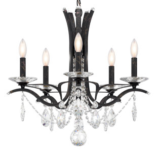 SCHONBEK Vesca 5 - Light Dimmable Classic / Traditional Chandelier