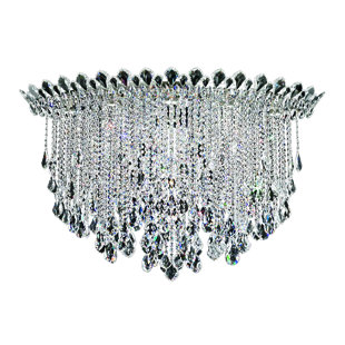 SCHONBEK Trilliane Crystal Flush Mount